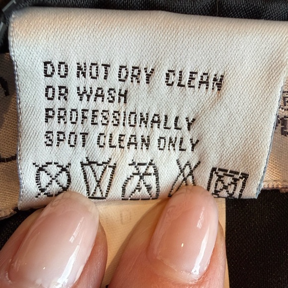 VTG Laurence Kazar Beaded Silk Top Black Sequin Evening Blouse Scalloped Size XL - Picture 8 of 10